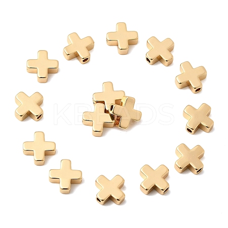 SHEGRACE Brass Beads XGR0110G-128G-1
