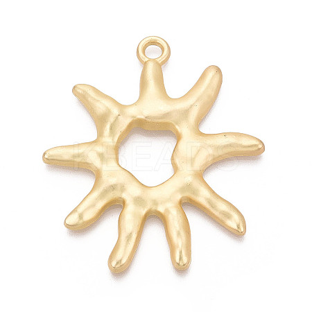 Rack Plating Alloy Big Pendants PALLOY-N179-44MG-1