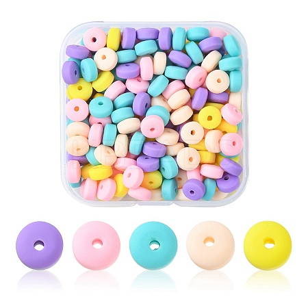 2 Strands Handmade Polymer Clay Beads Strands CLAY-YW0001-87A-1