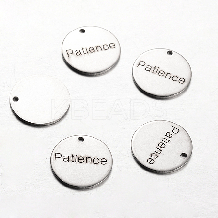 Spray Painted Stainless Steel Charms STAS-I051-C11-1