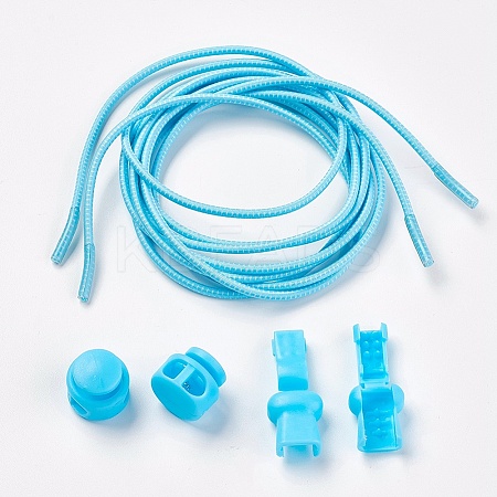 DIY Elastic Lock Shoelace LS-AJEW-WH0057-05N-1