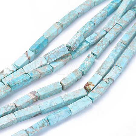 Natural Imperial Jasper Beads Strands G-L515-01C-1