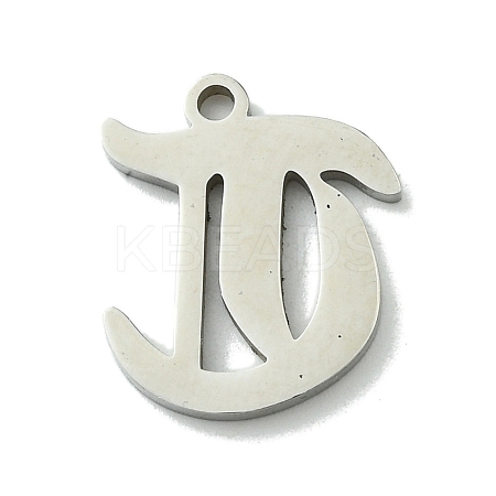 Non-Tarnish 201 Stainless Steel Pendants STAS-B055-01P-T-1