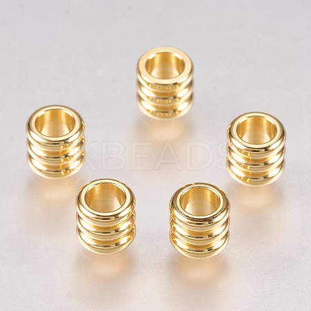 201 Stainless Steel Beads X-STAS-G173-01G-C-1