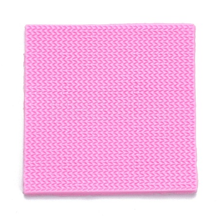 DIY Sweater Stitch Texture Food Grade Silicone Molds DIY-B034-03-1