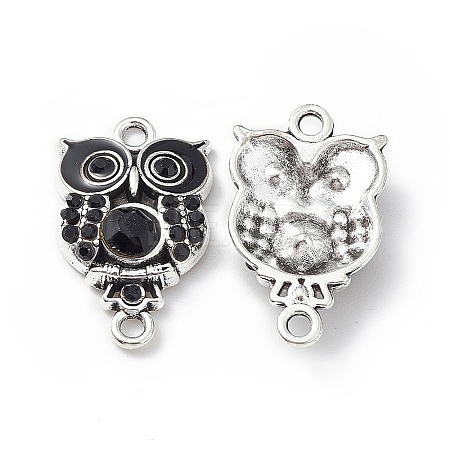 Alloy Rhinestone Connector Charms FIND-C019-10AS-04-1
