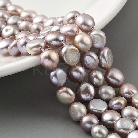Natural Cultured Freshwater Pearl Beads Strands PEAR-A006-08I-X-1