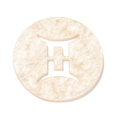 Acrylic Pendants SACR-S680-06B-1