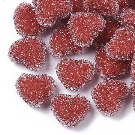 Resin Beads for Valentine's Day X-RESI-Q209-01-1