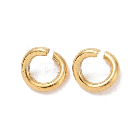 Ion Plating(IP) 304 Stainless Steel Open Jump Rings A-STAS-F084-27G-A-1