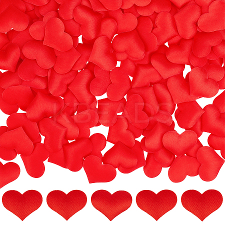 500Pcs  Polyester Sponge Heart Shaped Confetti for Party Decoration DIY-CY0003-21B-1