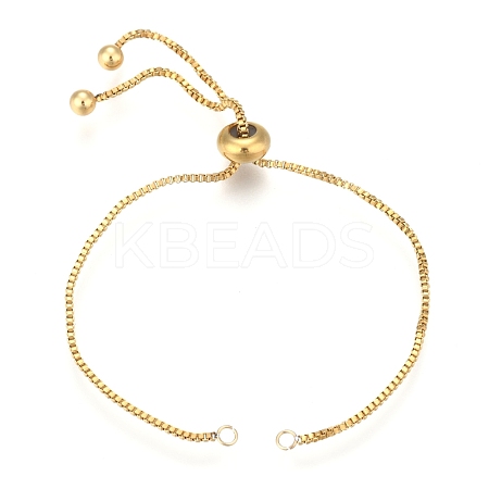 304 Stainless steel Chain Bracelet Making STAS-F118-G-1