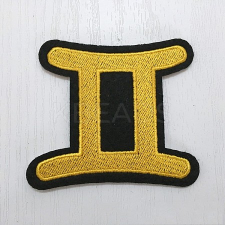 Computerized Embroidery Cloth Iron on/Sew on Patches DIY-O004-12-1-1