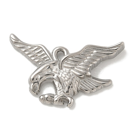 Anti-Tarnish 304 Stainless Steel Pendants STAS-Q334-33P-1