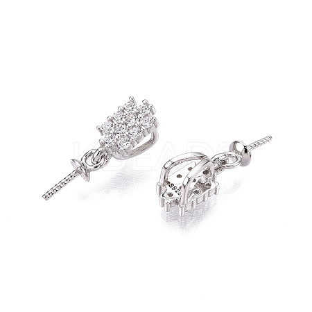 Anti-Tarnish 925 Sterling Silver Pendant Bails STER-T007-87P-1