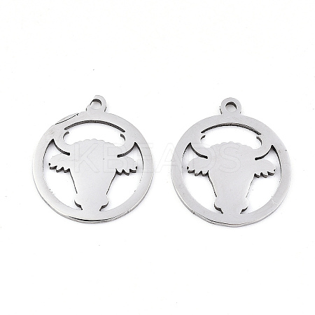 Non-Tarnish 201 Stainless Steel Pendants LS-STAS-S081-011-1