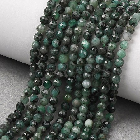 Natural Emerald Beads Strands G-T141-63B-1