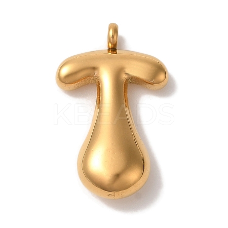 Ion Plating(IP) 304 Stainless Steel Pendants STAS-M017-08G-21-1