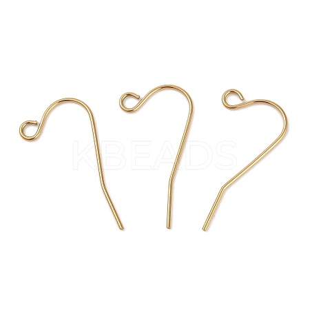 316L Surgical Stainless Steel Earring Hooks Ion Plating(IP) LS-STAS-G229-08G-02-1