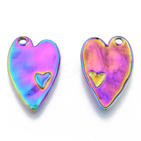 Ion Plating(IP) 304 Stainless Steel Pendants STAS-N098-187M-1