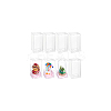 Transparent PET Tea Storage Boxes CON-WH0106-08A-7