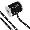 20 Yardcs Cotton Ribbon with Stainless Steel Eyelets OCOR-BC0009-65A-01-1