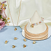 DIY 8Pcs 4 Styles Brass Coffee Cup Pendants & Beads Jewelry Making Findings Kits DIY-HS0001-12-5