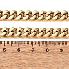 7MM 304 Stainless Steel Cuban Link Chain Necklaces for Unisex NJEW-K295-01A-G-5