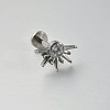 Titanium Alloy Pave Clear Cubic Zirconia Cartilage Earrings FS-WG3AB2A-02-1