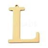 304 Stainless Steel Pendants STAS-C157-01G-L-1