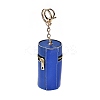 PU Imitation Leather Lipstick Pouch Holder Pendant Keychain KEYC-E039-01KCG-01-2