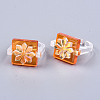 Transparent Resin Cuff Rings RJEW-T017-02-1