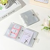 2Pcs PVC Mini Photocard Holder Book AJEW-SP0002-20B-03-3