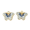 304 Stainless Steel Enamel Pendants STAS-L290-22G-1