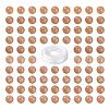 100Pcs 8mm Grade AAA Natural Gemstone Sunstone Round Beads DIY-LS0002-56-1