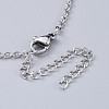 Natural Mixed Stone Perfume Bottle Pendant Necklaces NJEW-F266-02P-5