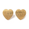 304 Stainless Steel Stud Earrings Findings EJEW-R151-01G-01-1