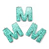 Transparent Epoxy Resin Pendants CRES-XCP0001-33-1