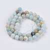 Natural Flower Amazonite Beads X-G-H1431-2-2