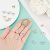 16Pcs 4 Style 304 Stainless Steel Rhinestone Charms STAS-UN0055-94-3