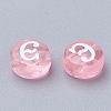 Transparent Acrylic Beads X-SACR-T338-09-2