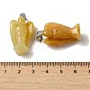 Natural Topaz Jade Pendants G-C095-03P-07-3