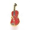 Violin Enamel Pin JEWB-M022-02-1