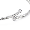304 Stainless Steel Elasticity Necklaces NJEW-S433-01P-3