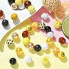 DIY Bubblegum Bracelet Pendant Decoration Making Kit for Sunflower Theme MACR-CJC0005-02A-01-6
