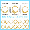 Rack Plating Ocean Theme Alloy Pendants FIND-SC0014-95-2