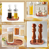 Wood Pepper Grinder Holder AJEW-WH20033-139-5