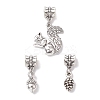 3Pcs 3 Styles Tibetan Style Alloy Pendants PALLOY-JF02592-1