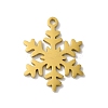 5Pcs Christmas 201 Stainless Steel Pendants STAS-Z068-01G-02-1