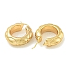 Ion Plating(IP) 304 Stainless Steel Hoop Earrings for Women EJEW-G401-01A-G-2